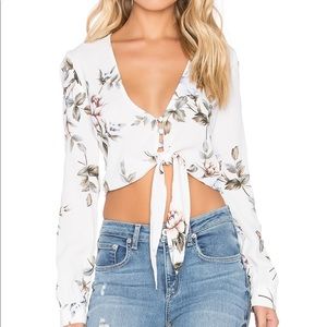 Flynn Skye Riley Button Top M